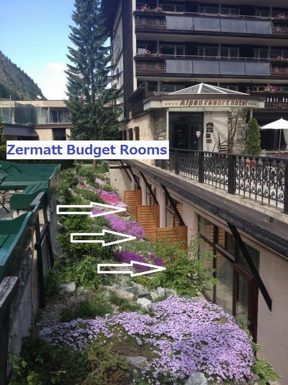 Zermatt Budget Rooms Exterior foto